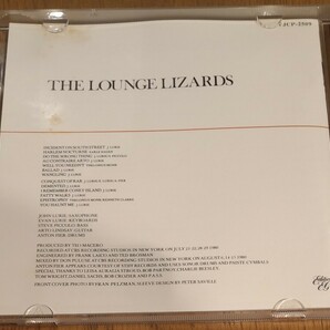 The Lounge Lizards 1st 廃盤国内盤中古CD ザ・ラウンジ・リザーズ s.t. john lurie evan arto lindsay anton fier VJCP-2509 2500円盤の画像4