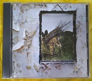 LED ZEPPELIN IV 旧規格リマスター国内盤中古CD レッド・ツェッペリン stairway to heaven 4th 4 jimmy page AMCY-4008 east west japan