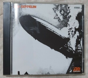 レッド・ツェッペリン 1st 廃盤国内盤中古CD Led Zeppelin s.t. ファースト デビュー jimmy page チラシ付き AMCY-4005