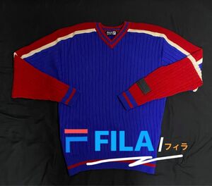 FILA/フィラ WOOLセーター SPORT DOWN HILL ニットセーター