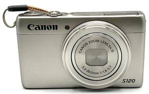 【KT6685】Canon キャノン PowerShot S120 デジタルカメラ コンパクト 通電確認済 本体・バッテリー・SDカードのみ