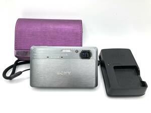 【KT6519】SONY Cyber shot DSC-TX7 ソニー サイバーショット シルバー 通電確認済 ジャンク コンパクトデジタルカメラ