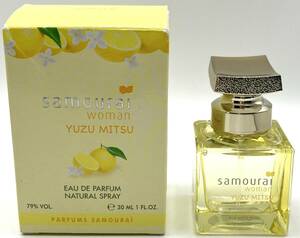 【KT6350】ほぼ満量 Samourai Woman Yuzu Mitsu サムライウーマン ユズミツ オードパルファム ナチュラルスプレー 30ml 香水