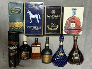 HINE CAMUS MARTELL Blanton's White Horse 他　ブランデー　ウイスキー　バーボン　古酒 まとめ売り