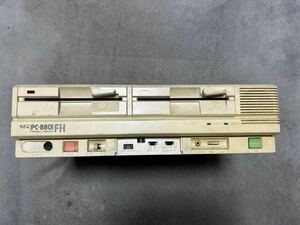 NEC desk top PC-8801FH operation not yet verification 