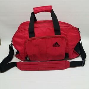  Adidas сумка "Boston bag" спорт сумка красный 1206-24