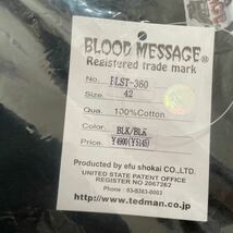 新品未使用品BLOOD MESSAGE サイズ42 BLST-360_画像3