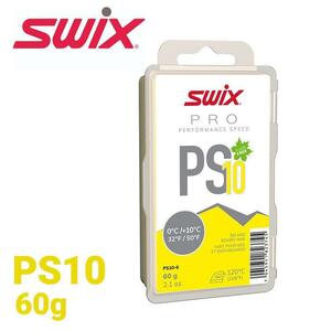 ☆SWIX 滑走ワックス[PS10 イエロー PRO](60g) 3個セット 新品！☆