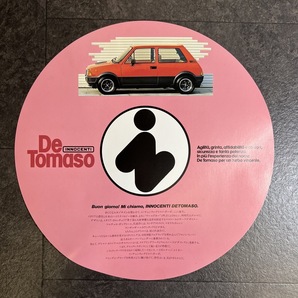 『INNOCENTI DE TOMASO TURBO イノチェンティ デトマソ 国内版カタログ』の画像6