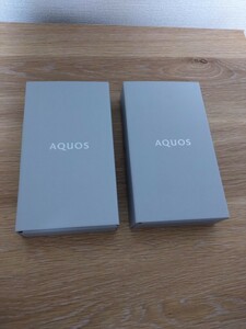 【新品未開封（２点）】AQUOS sense6 SH-M19 128GBSIMフリー版　ブラック　商品コード:4974019206042