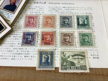 【長期保管品】中国切手 毛主席 逝去1周年6種2セット 熊猫郵票6種1セット 中華人民 華東人民郵便ばら 記念切手 まとめて_画像7