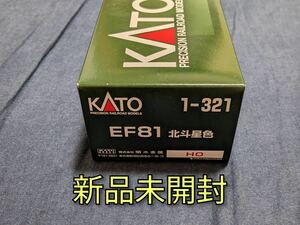 【新品未開封】KATO 1-321 EF81 北斗星色 HO