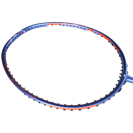 ◆送料込◆apacs◆DUAL 100 II BLUE◆5U◆DUAL FRAME◆HI-POWER&REPULSION◆MAX38LBS◆バドミントンラケット◆ブルー◆青