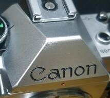 【意外と綺麗・シャッター鳴き無し】★キャノン・モルト新品交換済★ Canon AE-1 PROGRAM silver #0464 + CANON LENS NFD 50㎜ f/1.4 #0461_画像8