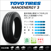 サマータイヤ ホイール 4本セット MID シュナイダー SQ27 TOYO NANOENERGY ナノエナジー 3 155/65R14_画像2