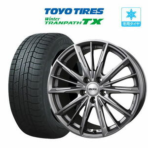 スタッドレスタイヤ ホイール 4本セット BADX DOS LC-15 トーヨー ウィンタートランパス TX 225/60R17