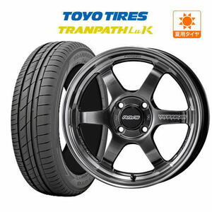 サマータイヤ ホイール 4本セット ボルク TE37 KCR PROGRESSIVE MODEL TOYO トランパス LuK 165/55R15