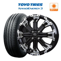 サマータイヤ ホイール 4本セット BADX ロクサーニ バトルシップ4 TOYO NANOENERGY ナノエナジー 3 165/55R15_画像1