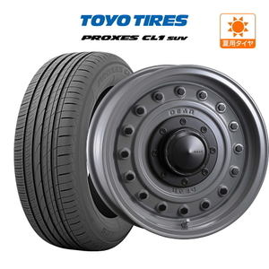 ジムニー用 サマー ホイール 4本セット クリムソン ディーン コロラド TOYO プロクセス PROXES CL1 SUV 175/80R16