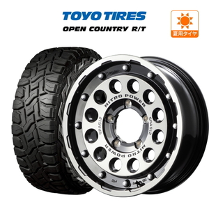 ジムニー用 サマー ホイール 4本セット ナイトロパワー H12 ショットガン TOYO オープンカントリー R/T 215/70R16