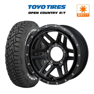 ジムニー用 サマー ホイール 4本セット モンツァ ハイブロック エルデ TOYO オープンカントリー R/T 185/85R16