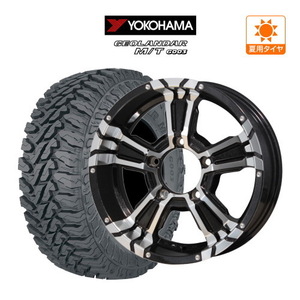 ジムニー用 サマー ホイール 4本セット MID ナイトロパワー クロスクロウ YOKOHAMA ジオランダー M/T (G003) 185/85R16