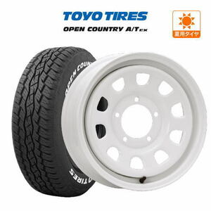 ジムニー用 サマー ホイール 4本セット MLJ デイトナ SS TOYO オープンカントリー A/T EX 215/70R16