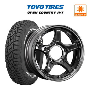 ジムニー用 サマー ホイール 4本セット タナベ SSR ディバイド X03J TOYO オープンカントリー R/T 185/85R16