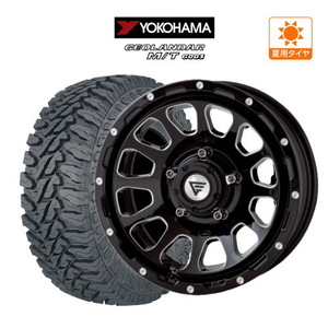 ジムニー用 サマー ホイール 4本セット FORCE デルタフォース OVAL(オーバル) YOKOHAMA ジオランダー M/T (G003) 185/85R16