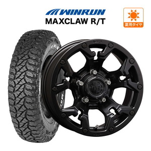 ジムニー用 サマー ホイール 4本セット クリムソン MG ゴーレム ウインラン MAXCLAW R/T185/85R16