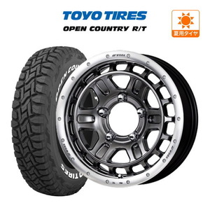 ジムニー用 サマー ホイール 4本セット ワーク クラッグ ティーグラビック２ TOYO オープンカントリー R/T 185/85R16