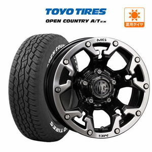 ジムニー用 サマー ホイール 4本セット クリムソン MG ゴーレム TOYO オープンカントリー A/T EX 215/70R16