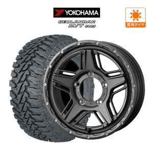 ジムニー用 サマー ホイール 4本セット ウェッズ マッドヴァンス 07 YOKOHAMA ジオランダー M/T (G003) 175/80R16