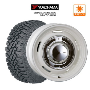 ジムニー用 サマー ホイール 4本セット クリムソン ディーン クロスカントリー YOKOHAMA ジオランダー M/T (G003) 175/80R16