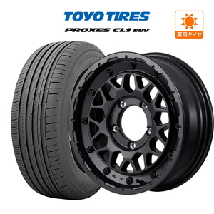 ジムニー用 サマー ホイール 4本セット MID ナイトロパワー M29 スティンガー TOYO プロクセス PROXES CL1 SUV 175/80R16