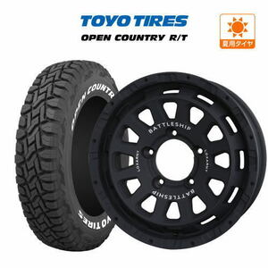 ジムニー用 サマー ホイール 4本セット BADX ロクサーニ バトルシップ ネオ TOYO オープンカントリー R/T 185/85R16