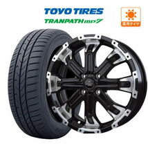 サマータイヤ ホイール 4本セット BADX ロクサーニ バトルシップ4 TOYO トランパス mp7 165/65R15 タフト 等_画像1