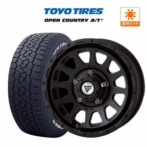 ジムニー用 サマー ホイール 4本セット FORCE デルタフォース OVAL(オーバル) TOYO オープンカントリー A/T III (A/T3) 215/70R16