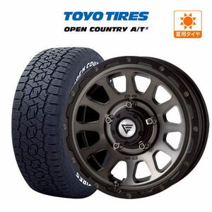 ジムニー用 サマー ホイール 4本セット FORCE デルタフォース OVAL(オーバル) TOYO オープンカントリー A/T III (A/T3) 215/70R16