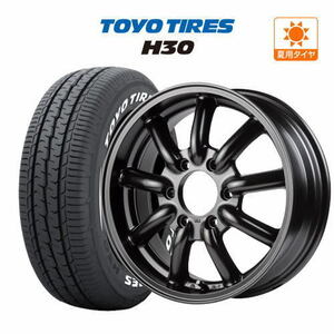 キャラバン ホイール 4本セット ファブレス ヴァローネ MC-9 TOYO H30 215/65R16