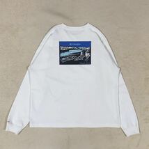 Columbia コロンビア　長袖Tシャツ　白　ホワイト　メンズ　Mサイズ_画像6