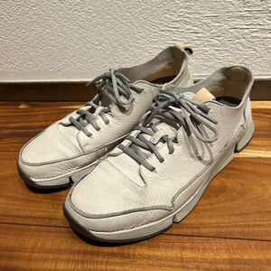 Clarks TRIGENTIC レザースニーカー