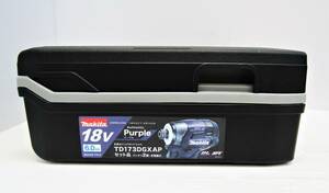 【送料無料】未使用品 パープル マキタ 充電式インパクトドライバー用ケースのみ TD173DGXAP 紫★v0