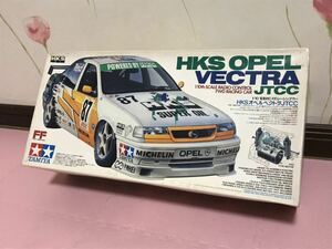 送料無料　当時物 1/10 タミヤ HKS オペル ベクトラ JTCC レーシングカー ラジコンキット TAMIYA OPEL VECTRA RACING CAR 旧車