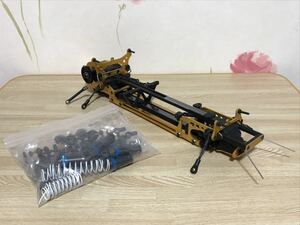 送料無料　1/10 京商 オプティマ オフロードレーサー 金色シャーシ ラジコン車体 KYOSHO OPTIMA OFF-ROAD RACER バギー