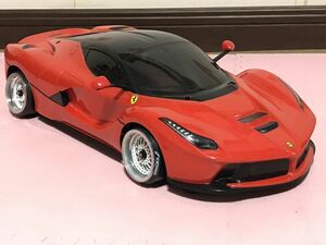 送料無料　1/10 未走行 塗装済 タミヤ ラ フェラーリ ラジコンボディ TAMIYA La Ferrari スーパーカー