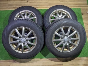 2020年 スタッドレス PIRELLI ICE ASIMMETRICO PLUS 195/65R15 91Q SIBILLA 15 6J +43 PCD114.3 5H ノア ヴォクシー セレナ 等 C60