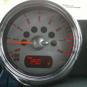 ★ RH16 ミニ MINI コックピット クロノパッケージ スピードメーター タコメーター 油圧 水温 油温 ★ BMWミニ MINI RA16 RE16 R50 R52 R53の画像10