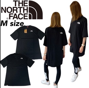 ザ ノースフェイス トップス Tシャツ NF0A55AP ワンピース ブラック Mサイズ レディースサイズ THE NORTH FACE WOMEN'S S/S T DRESS 新品