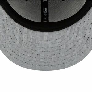 ニューエラ キャップ 帽子 59FIFTY 5950シリーズ フラットバイザー ヤンキース ブラック×ホワイト 7-1/8(56.8cm) MLB NEWERA 59FIFTY 新品の画像6